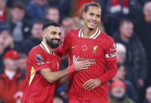 Read more about the article Van Dijk Calls Rooney’s Leadership Criticism ‘Lazy’ After Liverpool End Losing Run