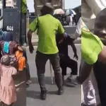 Lagos State Government Remove Beggars Off Major Road