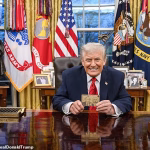 President Trump Unveils New $1million Gold Card For The Wealthy