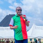 Read more about the article Tinubu Backers Can’t Vote-Canvass At Home, They’d Be Stoned – Abaribe Reveals