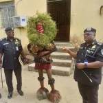 Read more about the article Drama As Masquerade Was Arrested In The Streets Of Akwa Ibom Days After Governor’s Ban