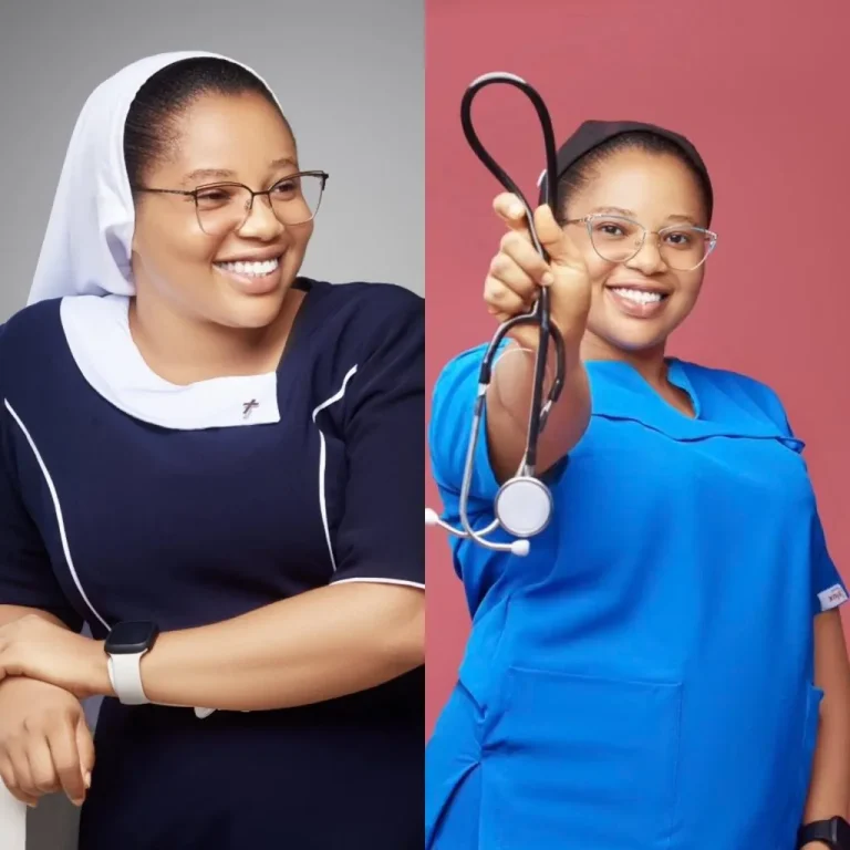 Read more about the article Reverend Sister Responds After Receiving Heat For Wearing Trousers In Birthday Photo