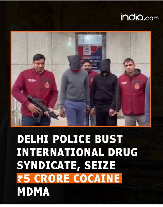 Read more about the article Delhi Police Bust Nigerian Drug Syndicate; Arrest Two With Cocaine And MDMA