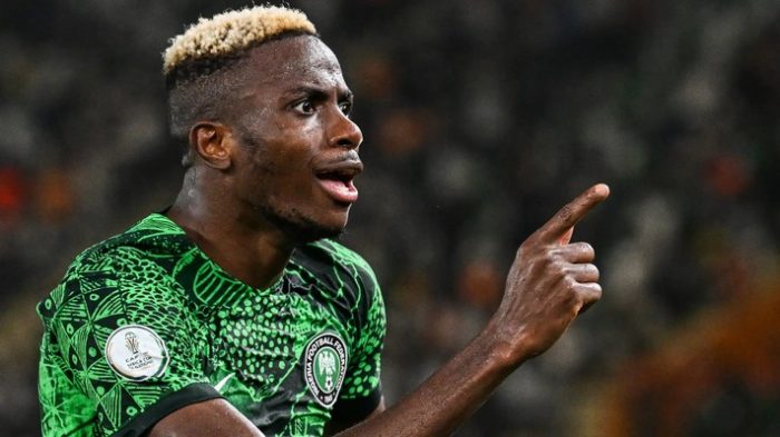Read more about the article Victor Osimhen Vows To ‘Trample On Any Team’ Nigeria Face In AFCON Knockouts