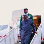 Tinubu Arrives Lagos For Easter Celebrations, To Visit Ogun, and Bayelsa States